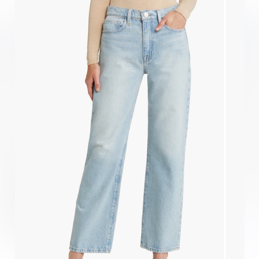 FRAME
Le Jane Ankle Wide Leg Jeans size 31